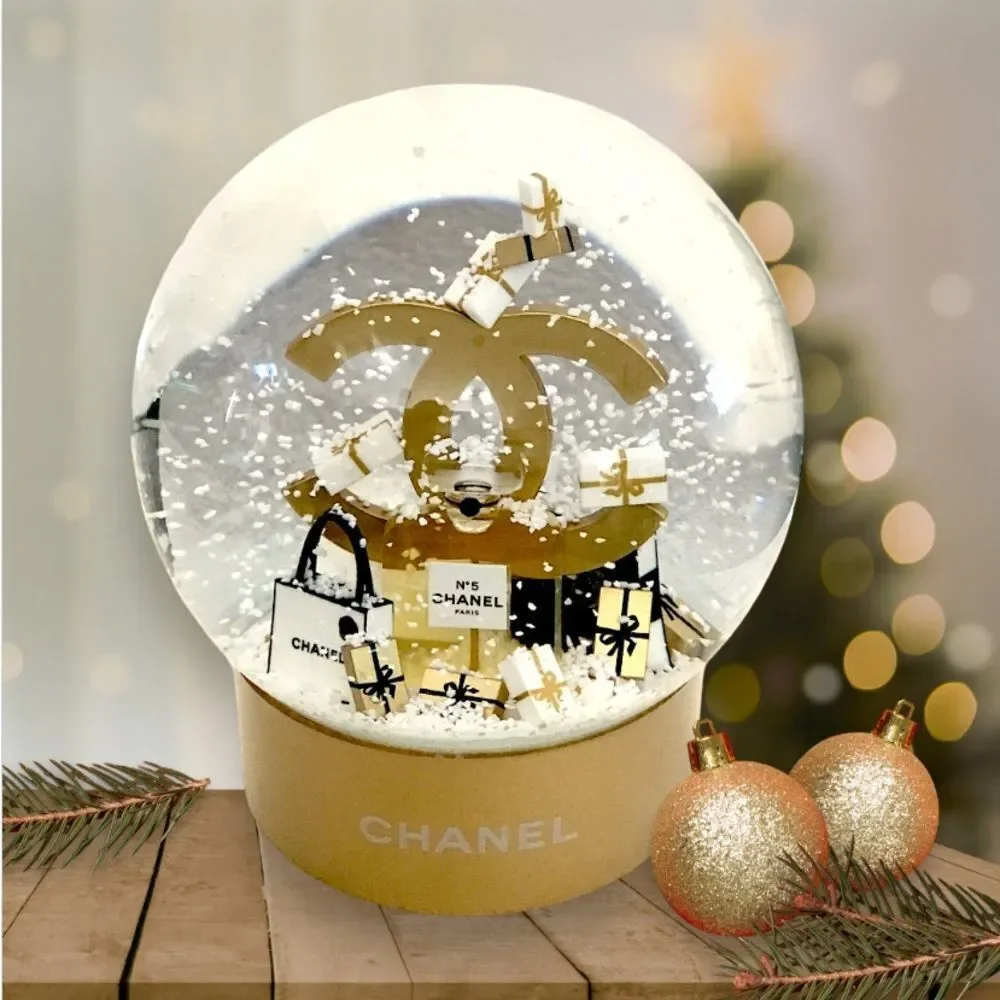 SNOW GLOBE GOLD LIMITED EDITION